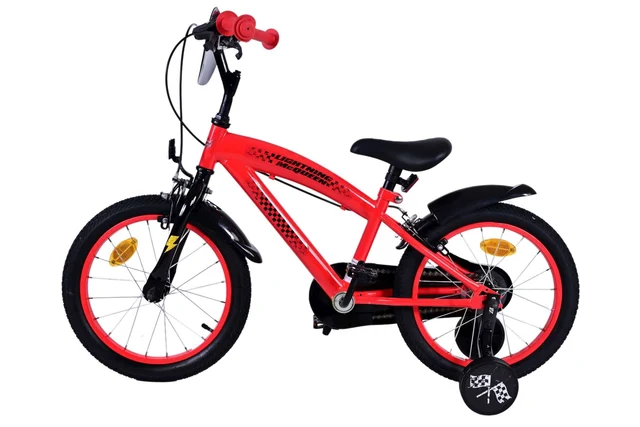 Disney Cars 16" FW Barnesykkel '25 Rød, 4-6 år 