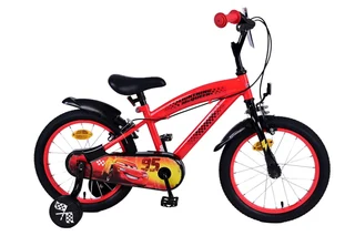 Disney Cars 16&quot; FW Barnesykkel &#39;25 R&#248;d, 4-6 &#229;r
