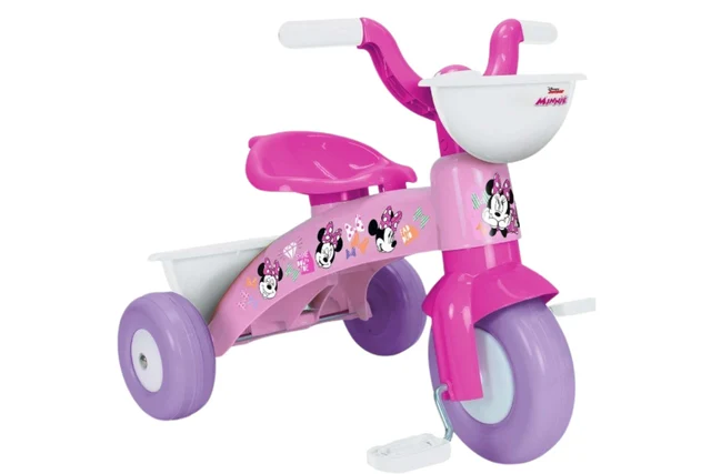 Disney Minnie Trehjuls Barnesykkel Rosa, 1-2 år 