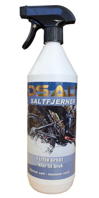 DSALT Saltfjerner 1000ml, Fjerner salt og hemmer rust!