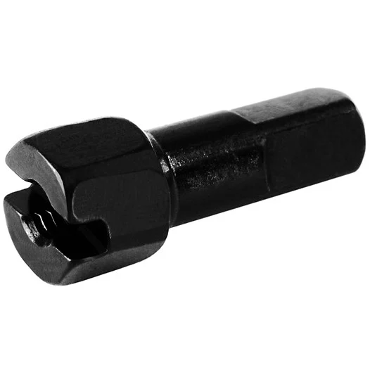 DT Swiss Pro Lock Sort Eikenippel Alu, 2.0 x 12mm, 10 stk 