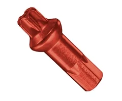 DT Swiss Pro Lock Squorx Rød Eikenippel Aluminum, 2 x 15mm, 10 stk