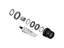 DT Swiss Ratchet Upgrade Kit Fra 3-paler til Ratchet, Shimano Microsp