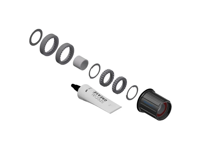 DT Swiss Hybrid Ratchet Upgrade Kit Fra 3-paler til Ratchet, Shimano HG 