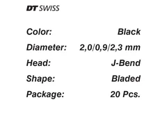 DT Swiss Aerolite Eiker 20 stk 240mm
