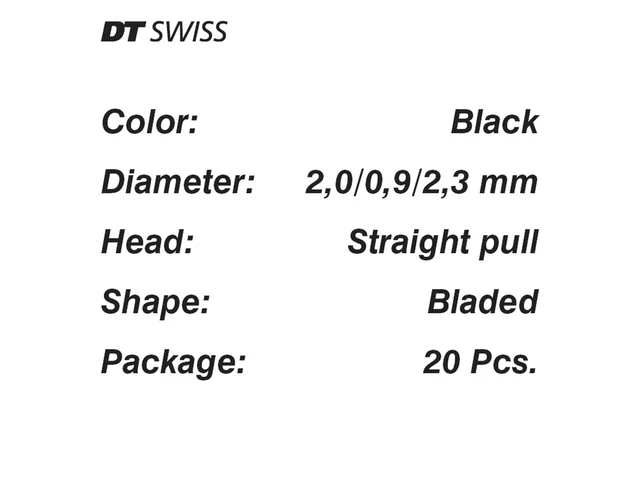 DT Swiss Aerolite Eiker 20 stk 248mm 