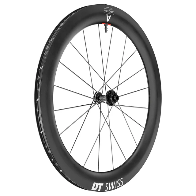 DT Swiss ARC 1100 Dicut DB Framhjul Karbon, 12x100 mm TA, 65 mm 