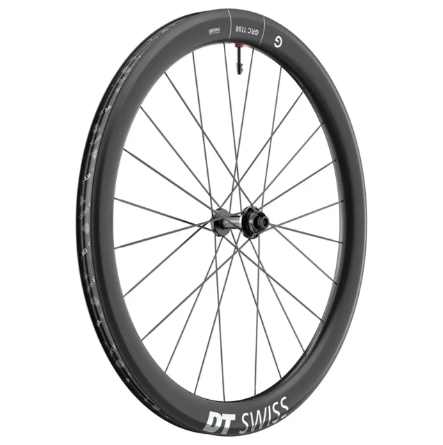 DT Swiss GRC 1100 700C Dicut 50 Framhjul Disc, 12x100mm, 50 mm, Carbon, 726g 