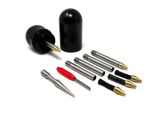 Dynaplug Micro Pro reparasjonssett Sort 