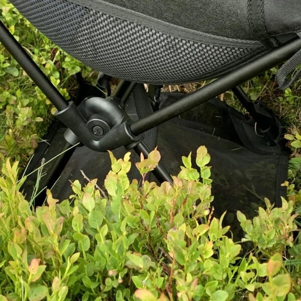 Eagle Turstol Svart, sammenleggbar, 1kg 