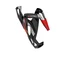 Elite Custom Race Plus Flaskställ black glossy, light red graphic