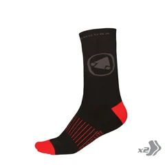 Endura Thermolite&#174; II 2-Pack Sokker Sort, Str. L/XL