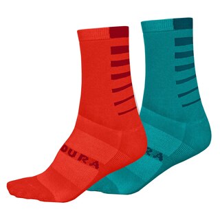 Endura COOLMAX® Stripe Dame Sokker 2 pack