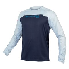Endura MT500 Burner Lang Sykkeltrøye Ink Blue, Str. XL
