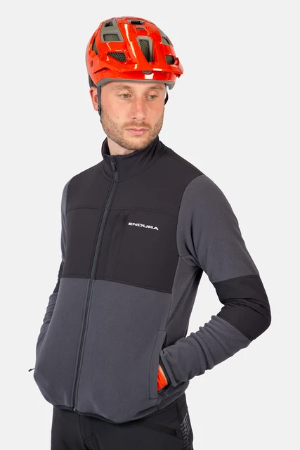 Endura Hummvee Full Zip Fleece Jakke Black, Str. M 