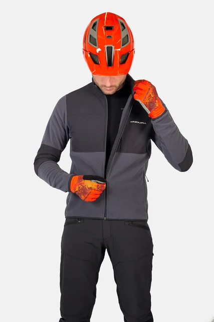Endura Hummvee Full Zip Fleece Jakke Black, Str. M 