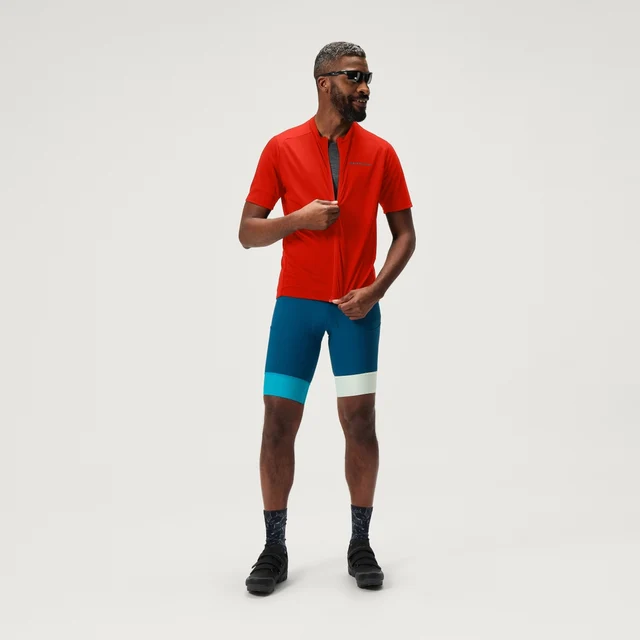Endura Loop Herre Kort Sykkeltrøye Fire Red, Str. S 