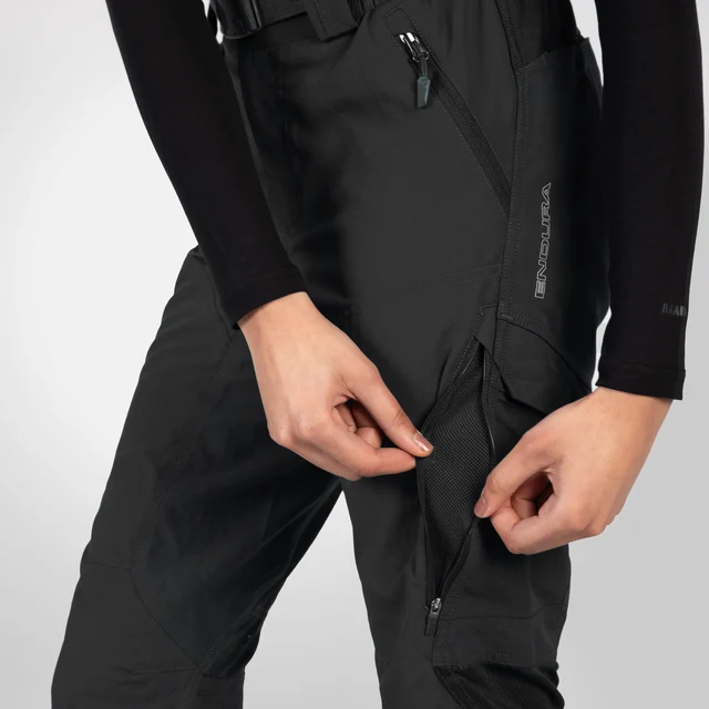 Endura Hummvee 3/4 Dame Shorts Black, Str. XL 