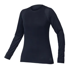 Endura SingleTrack L/S Dame Trøye Midnight Navy, Str. XL