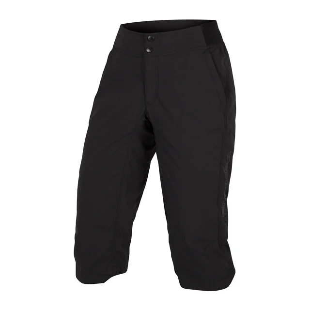 Endura Hummvee Lite 3/4 Dame Shorts Black, Str. M 