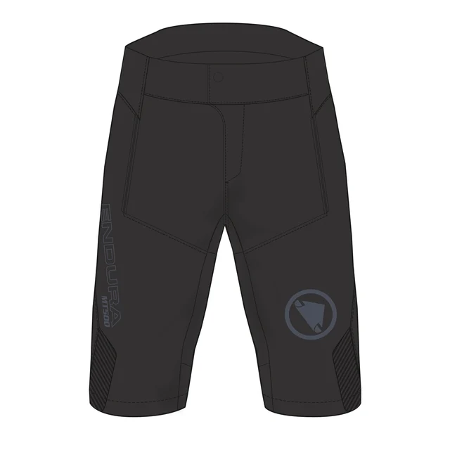 Endura Kids MT500JR II Sykkelshorts Black, Str. 7-8 år 