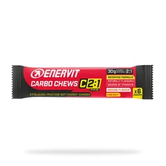 Enervit C2:1 Carbo Chews Vingummi 3x 34g Appelsin