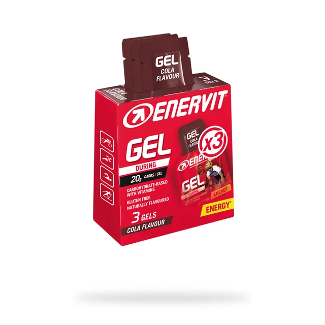 Enervit Energigel 3-Pack 25ml Cola 