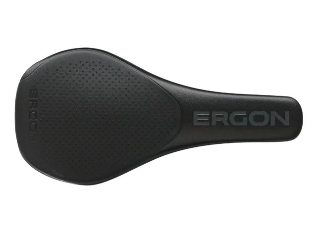 Ergon SMD2 Comp Sete Sort, Carbon Skall, CrMo Rails, 215g 