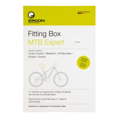 Ergon Fitting Box MTB Expert Tilpasning Hjelper deg med enkel cykeltilpasning!