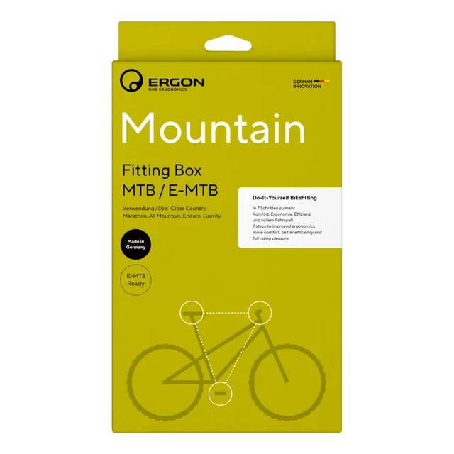 Ergon Fitting Box MTB / E-MTB Hjelper deg med enkel cykeltilpasning! 