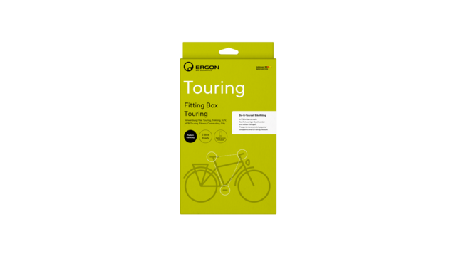 Ergon Fitting Box Touring Tilpasning Hjelper deg med enkel sykkeltilpasning! 