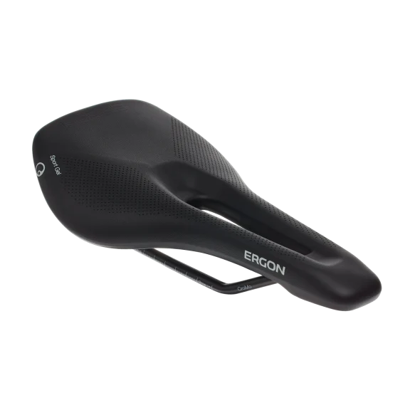 Ergon SR Sport Gel Women Kolfiber Sadel Svart, Str. S/M 