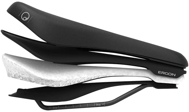 Ergon ST Core Prime Men Sete Sort/Hvit, Str. S/M 