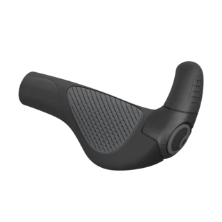 Ergon GP2 Evo Holker Sort/Gr&#229;, Gummi/Fiberglass