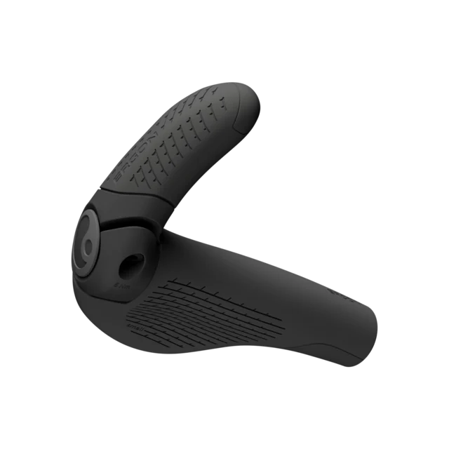 Ergon GP3 Evo Holker S Sort/Grå, Gummi/Fiberglass 
