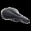 Ergon SFC3 Evo Gel Sadel Svart, Mikrofiber, CrMo rails, 320g