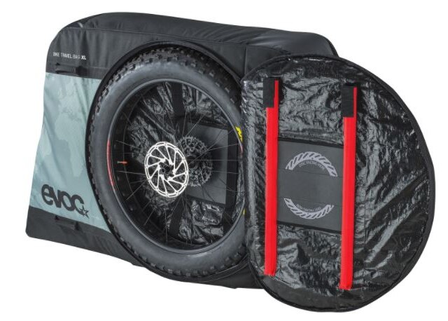 EVOC Bike Travel Bag XL Sykkelkoffert Oliven, 134 x 84 x 42cm, 320 Liter 