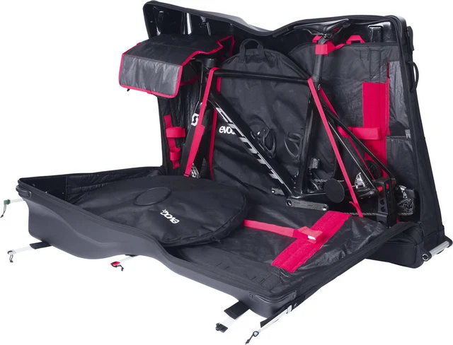 EVOC Road Bike Bag Pro Sykkelkoffert Sort, 142 x 92 x 53cm, 300 Liter 