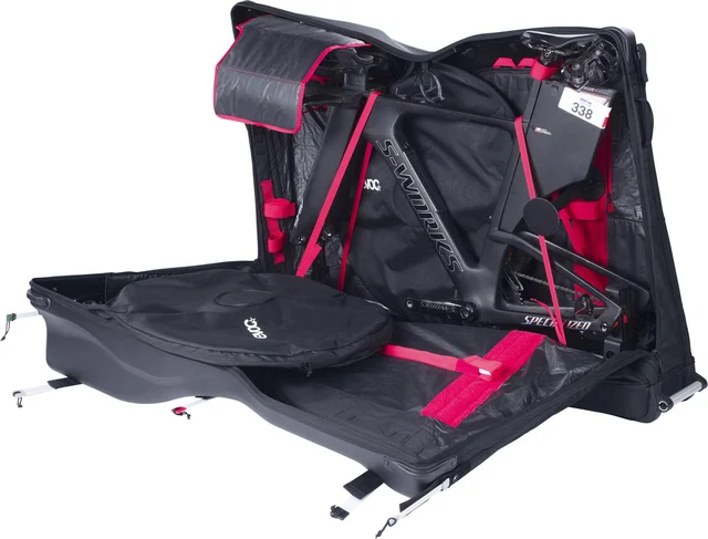 EVOC Road Bike Bag Pro Sykkelkoffert Sort, 142 x 92 x 53cm, 300 Liter 