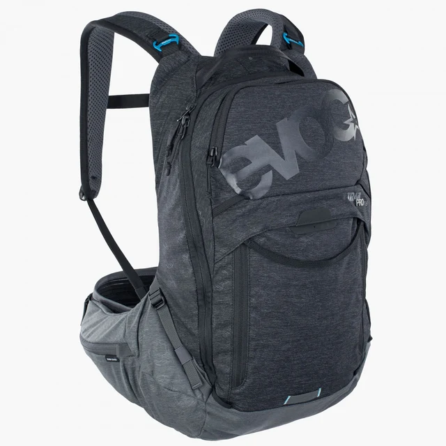 EVOC Trail Pro 16 Ryggsäck Black-Carbon Grey, Str. S/M 