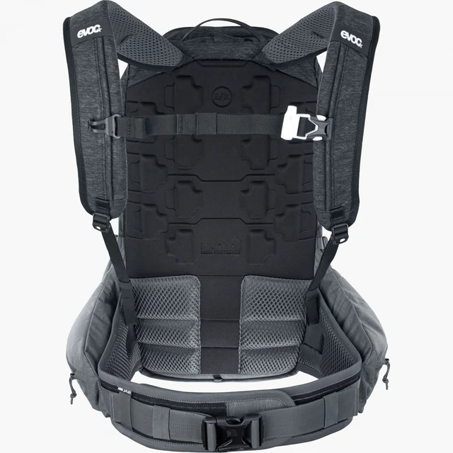 EVOC Trail Pro 16 Ryggsäck Black-Carbon Grey, Str. S/M 