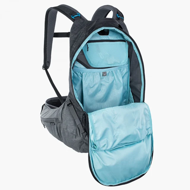 EVOC Trail Pro 16 Ryggsäck Black-Carbon Grey, Str. S/M 