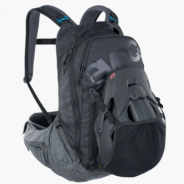 EVOC Trail Pro 16 Ryggsäck Black-Carbon Grey, Str. S/M 