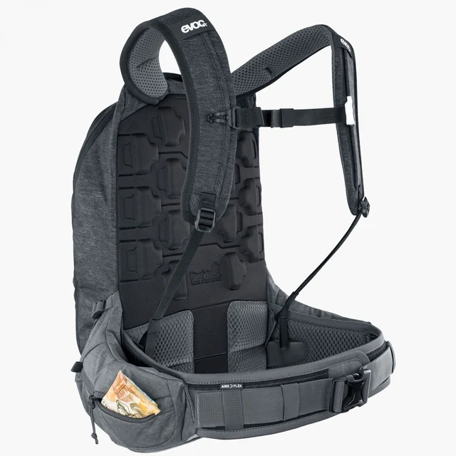 EVOC Trail Pro 16 Ryggsäck Black-Carbon Grey, Str. S/M 