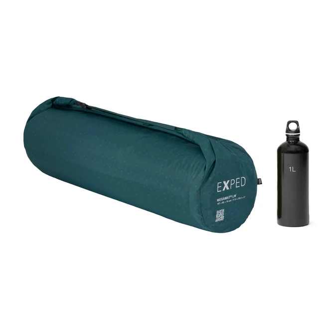 Exped MegaMat LW Liggeunderlag 197 x 65 x 10 cm, 8.1 R-Verdi, 2.2 kg 