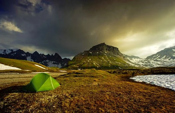 Exped Mira III HL 3P Telt Grønn, 215 x 160 x 115 cm, 1,8 kg 