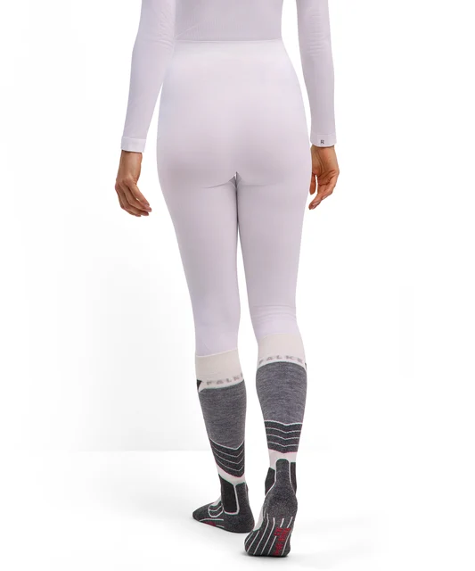 FALKE MW Long Tights Dam Stilongs White, Str. XS 
