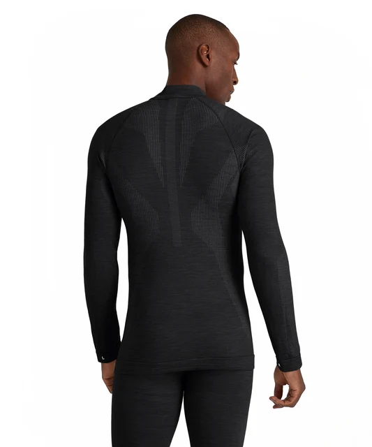 FALKE WT Zip Herr Cykeltröja Black, Str. L 