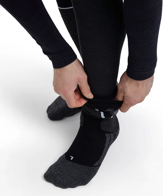 FALKE WT Long Tights Herr Stilongs Black, Str. M 