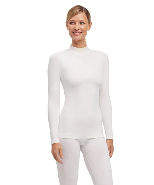 FALKE W Turtleneck Dam Cykeltröja White, Str. XS 